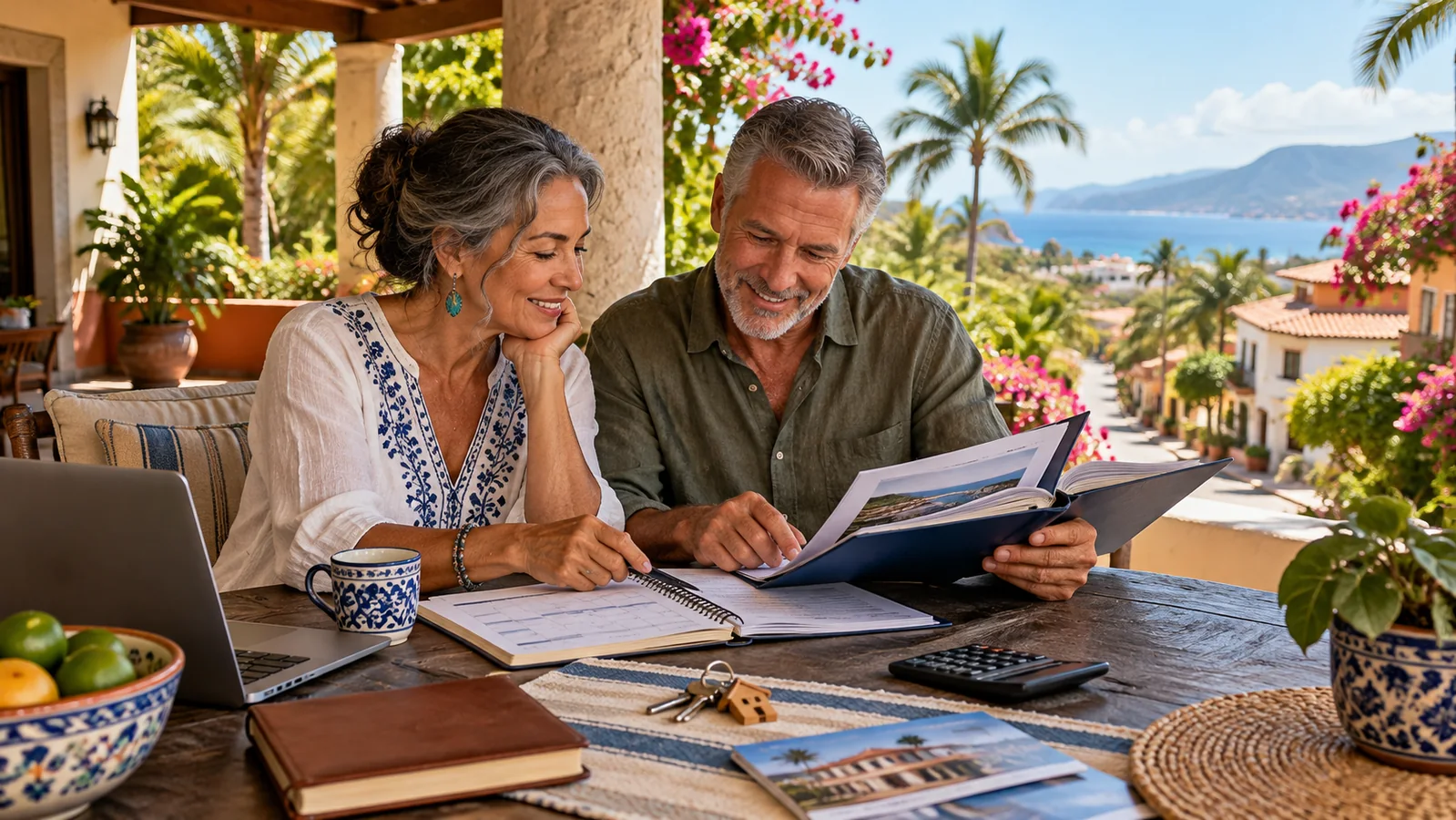 Pareja planifica su retiro en México con calendario de residencia, vivienda y presupuesto anual
